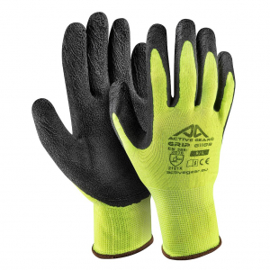 Gloves with black foam latex coating ACTIVE GRIP G1190