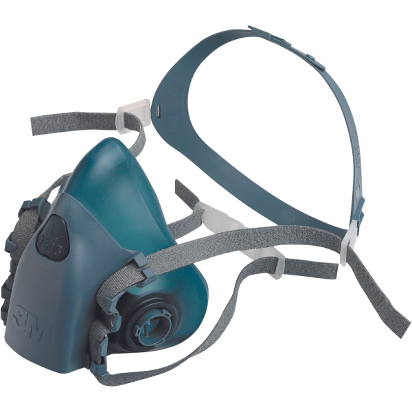 3M 750x pusmaska ar maināmiem filtriem
