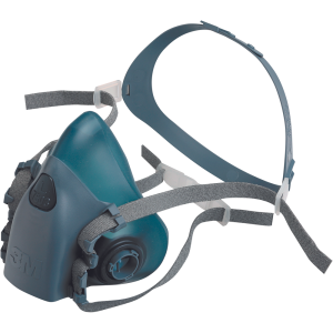 3M 750x pusmaska ar maināmiem filtriem