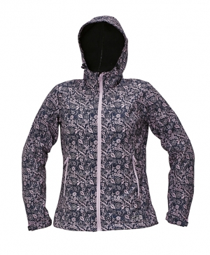 Sieviešu Softshell jaka Yowie Printed, violeta