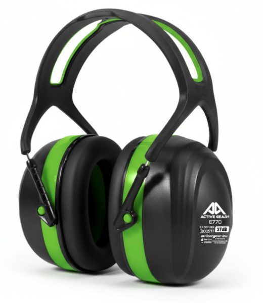 ACTIVE GEAR E770 – премиальные противошумные наушники, SNR 37 дБ
