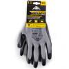 Active FLEX F3220CH Seamless Polyester Work Gloves with Black Nitrile Coating 