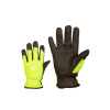 Art. 358 Water-Repellent Synthetic Leather Work Gloves with Fleece Lining
