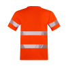 Augstas redzamības T-krekls SHINE HI-VIS oranžs, 2. klase, 100% poliesters