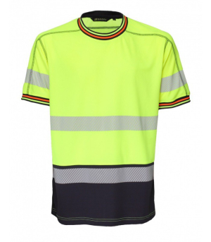High visibility short sleeve T-shirt VIVID