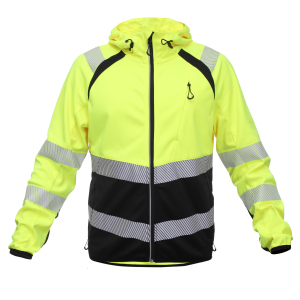 Augstas redzamības softshell darba jaka TOPEK (JK-TOPEK-C2) BoSafety