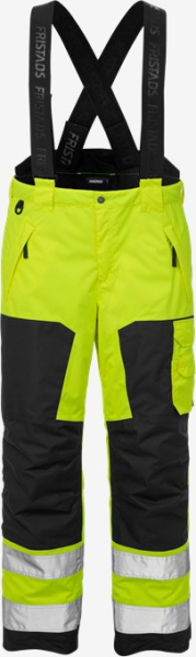 Augstas redzamības ziemas bikses Fristads 2034 PP 100994-171, dzeltens/zils