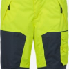 Augstas redzamības ziemas bikses Fristads 2034 PP 100994-171, dzeltens/zils