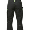 BREECHES 4-WAY STRETCH OLYMPIC GRAPHITE GREY/BLACK BoSafety