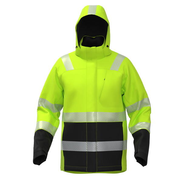 BoSafety LIMA FIT Hi-Vis Class 3 Winter Jacket