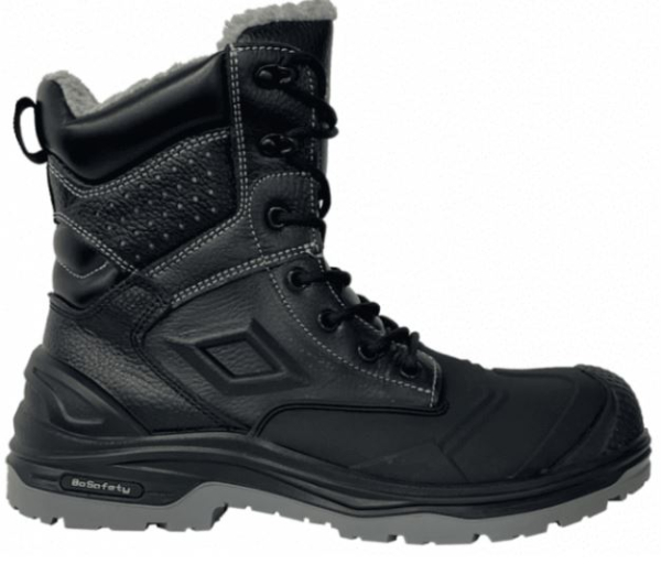 BoSafety TITAN S3S CI SR ziemas darba zābaki – silti, ūdensizturīgi, ar purngala aizsardzību