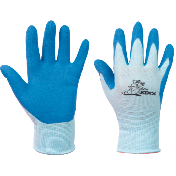 CHUNKY Seamless Nylon Gloves with Latex Palm Dip 