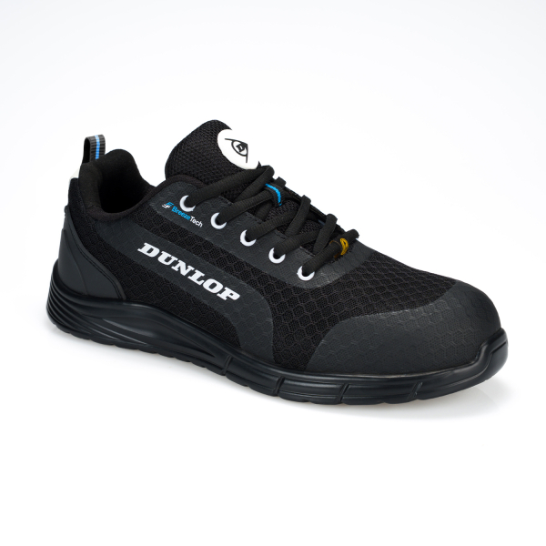 DUNLOP BreezeTech S1PS ESD – лёгкая, дышащая защитная обувь без металлических элементов