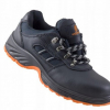Darba Apavi Ādas Kurpes URGENT 207 SB SRA Black Orange Shock Absorber