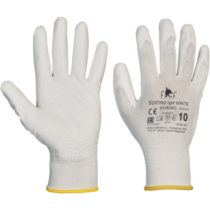 Перчатки рабочие с полиуретановым покрытием на запястье BUNTING LIGHT HS-04-003 CERVA
