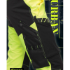 ELASTĪGAS DARBA BIKSES AR AUGSTU REDZAMĪBU URBAN HI-VIS DZELTENS/MELNS (URBAN-042) BoSafety