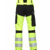 ELASTĪGAS DARBA BIKSES AR AUGSTU REDZAMĪBU URBAN HI-VIS DZELTENS/MELNS (URBAN-042) BoSafety