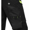 ELASTĪGAS URBAN Darba bikses ar HI-VIS DZELTENĀM DETAĻĀM (URBAN-002)