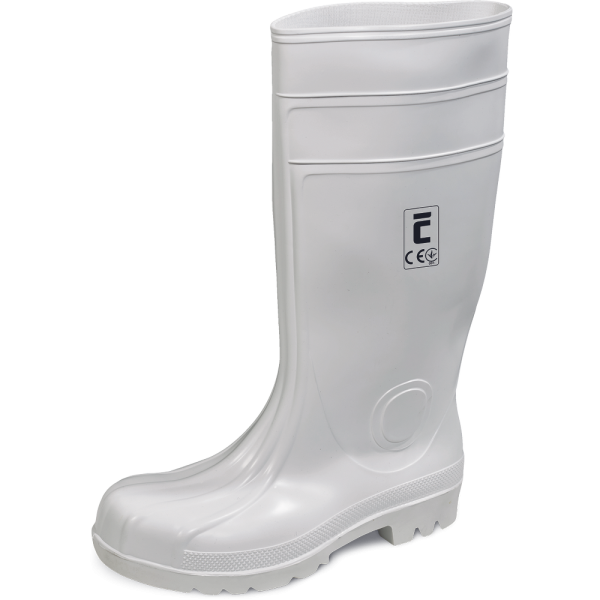 EUROFORT S4 SRC White PVC Rubber Safety Boots | Steel Toe Cap
