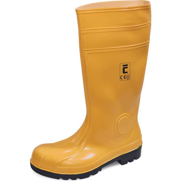EUROFORT S5 SRC Yellow PVC Rubber Safety Boots | Steel Toe Cap