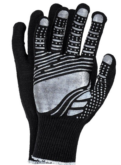Knitted polyester gloves Floatex