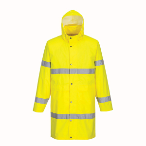 Hi-Vis Yellow Raincoat BoSafety