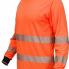 HIGH VISIBILITY LONG SLEEVE T-SHIRT HI-VIS BOSAFETY TS-S271