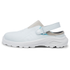 HYGOSAFE OB ESD SR Work Slippers – White Hygienic Clogs with ESD Protection