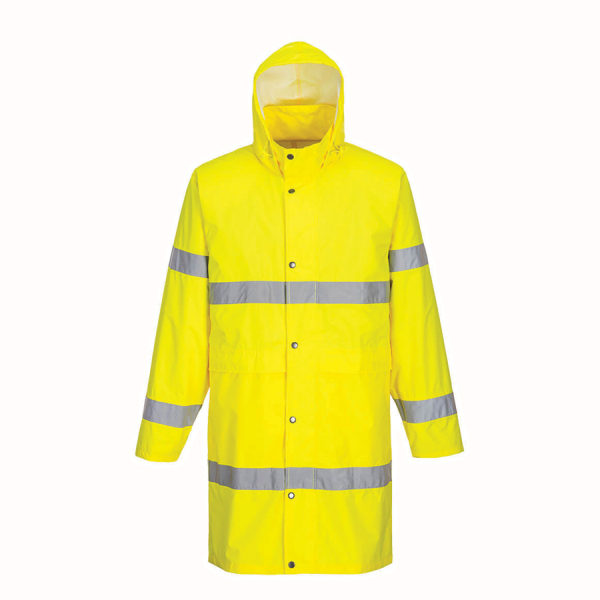 Hi-Vis Yellow Raincoat BoSafety