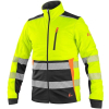 High Visibility Softshell Jacket CXS BENSON – Waterproof & Breathable (EN ISO 20471, S–4XL)