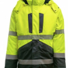 High Visibility Winter Jacket NEW MONTREAL with Detachable Lining (BoSafety)