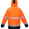 JACKET HIGH VISIBILITY OXFORD HI-VIS ORANGE/BLUE