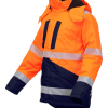 JACKET HIGH VISIBILITY OXFORD HI-VIS ORANGE/BLUE
