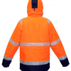 JACKET HIGH VISIBILITY OXFORD HI-VIS ORANGE/BLUE