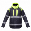 JAKA AR ATSTAROJOŠIEM ELEMENTIEM ZAĻĀ/HI-VIS DZELTENĀ