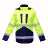 КУРТКА ВЫСОКОЙ ВИДИМОСТИ OXFORD FB-8966 HI-VIS ЖЕЛТЫЙ/СИНИЙ