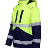 КУРТКА ВЫСОКОЙ ВИДИМОСТИ OXFORD FB-8966 HI-VIS ЖЕЛТЫЙ/СИНИЙ