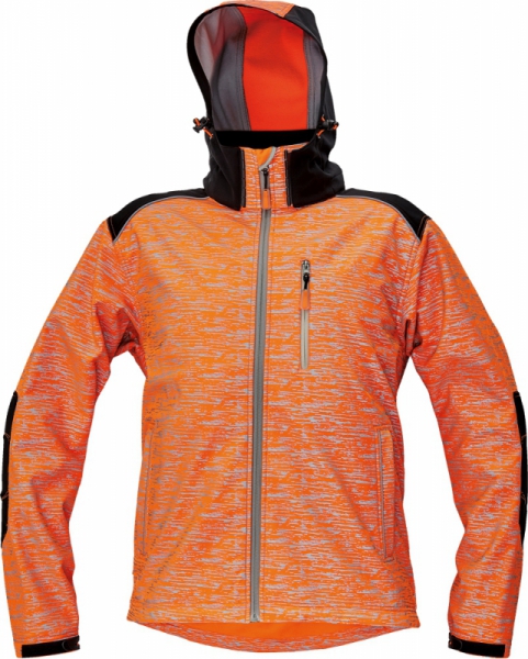 Softshell jaka Knoxfield Printed Hi-Vis 
