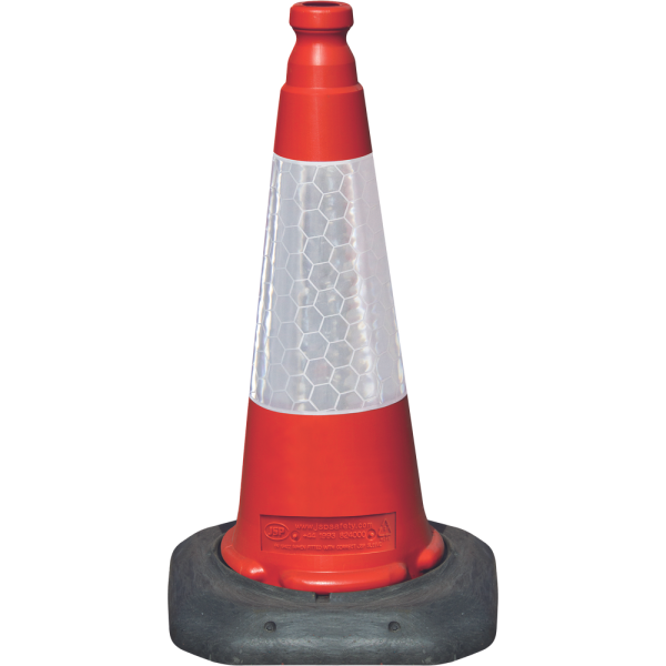  Cone with reflective strip 50cm PVC Dominator