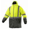LEDA warning jacket parka insulated Hogert HT5K330 yellow 