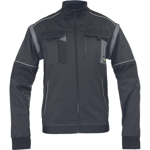MAX ECO STRETCH Work Jacket with Detachable Sleeves and Reflective Elements