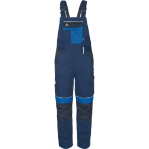 MAX ECO STRETCH darba puskombinezons ar elastīgu jostasvietu un atstarojošiem elementiem