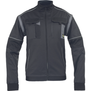 MAX ECO STRETCH Work Jacket with Detachable Sleeves and Reflective Elements