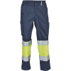 Men's slim work trousers Bilbao HI-VIS