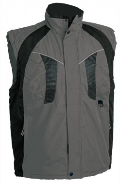 Winter men's bodywarmer Nyala , grey, XXL