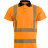 POLO KREKLS AR ĪSĀM PIEDURKNĒM HI-VIS TS-S171 BOSAFETY