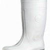 PVC boots 35472 S4 white with metal toe, size 45