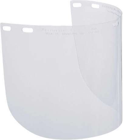 Прозрачный поликарбонатный защитный лицевой щит VISORPC