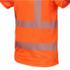 RICO Augstas Redzamības T-krekls – 2. Klase | EN ISO 20471 | BoSafety, oranžs