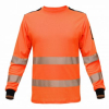 RICO LONG Сигнальная Футболка с Длинным Рукавом – Класс 2 | EN ISO 20471 | BoSafety